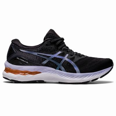 Asics Gel-Nimbus 23 - Naisten Juoksukengät - Mustat/Harmaat